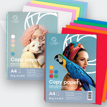 Everyone is attracted by the new colour copy paper packaging!